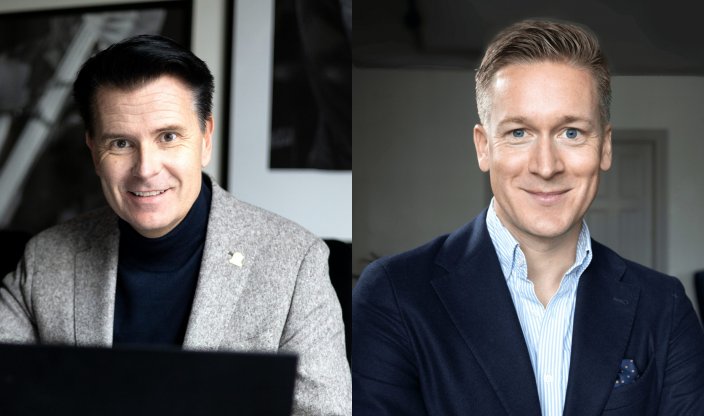 Peter Hellgren, CEO Consid samt Timmy Belcroft, Regional VP/Business Development Consid