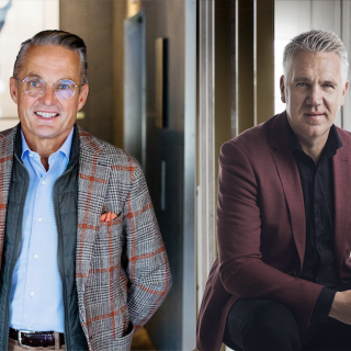 Carl Vikingsson, VD på Sigma Technology Group, och Johan Edlund, Vice VD