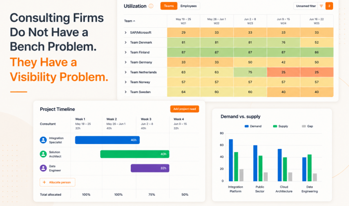 Consulting Utilization Visibility Problem